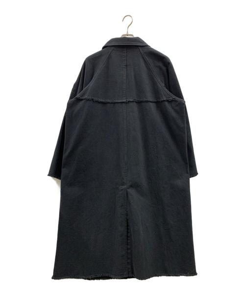 DENFARE（DENFARE）DENFARE (DENFARE) DENFARE　比翼コート ブラック サイズ:FREEの古着・服飾アイテム