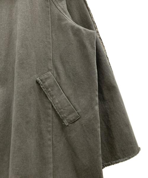 DENFARE（DENFARE）DENFARE (DENFARE) DENFARE　比翼コート ブラック サイズ:FREEの古着・服飾アイテム