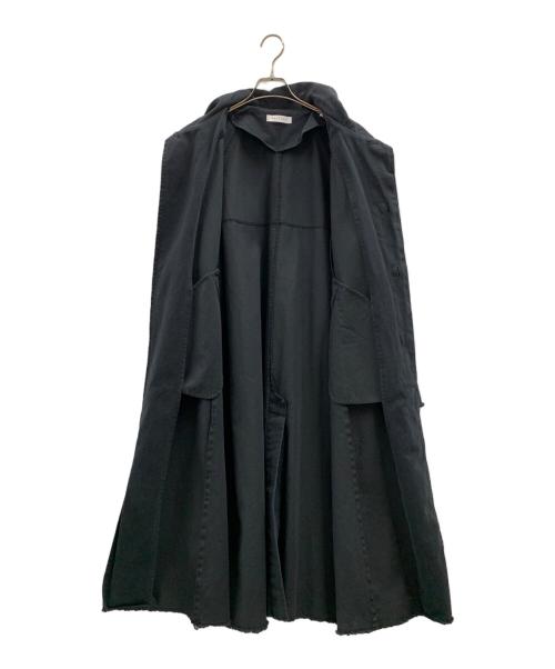 DENFARE（DENFARE）DENFARE (DENFARE) DENFARE　比翼コート ブラック サイズ:FREEの古着・服飾アイテム