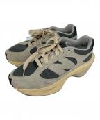 NEW BALANCEニューバランス）の古着「NEW BALANCE　ローカットスニーカー」｜グレー×ベージュ