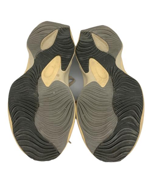 NEW BALANCE（ニューバランス）NEW BALANCE (ニューバランス) NEW BALANCE　ローカットスニーカー グレー×ベージュ サイズ:25.5ｃｍの古着・服飾アイテム