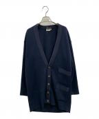 Salvatore Ferragamoサルヴァトーレ フェラガモ）の古着「Salvatore Ferragamo 薄手カーディガン」｜ネイビー