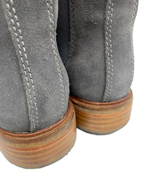 CLARKS（クラークス）CLARKS (クラークス) CLARKS　サイドゴアブーツ グレー サイズ:22.5の古着・服飾アイテム