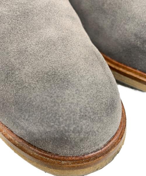 CLARKS（クラークス）CLARKS (クラークス) CLARKS　サイドゴアブーツ グレー サイズ:22.5の古着・服飾アイテム