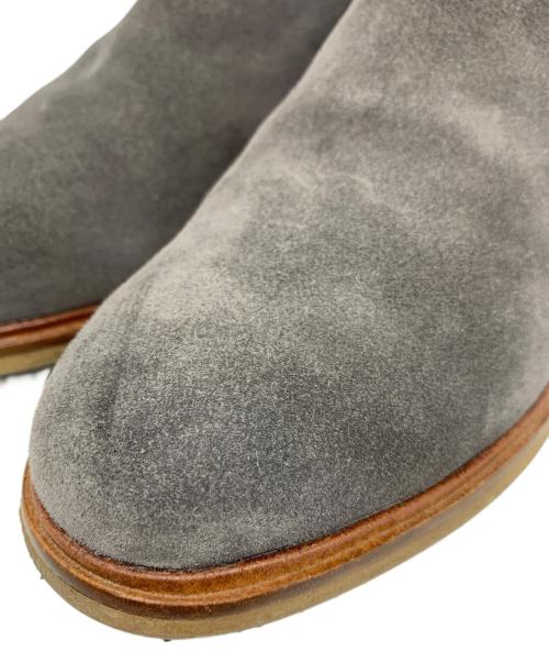 CLARKS（クラークス）CLARKS (クラークス) CLARKS　サイドゴアブーツ グレー サイズ:22.5の古着・服飾アイテム