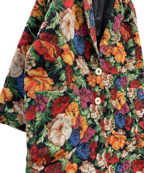 manana suerte（マニャーナスエルテ）manana suerte (マニャーナスエルテ) MANANA SUERTE ゴブランチェスターコート マルチカラー サイズ:FREEの古着・服飾アイテム