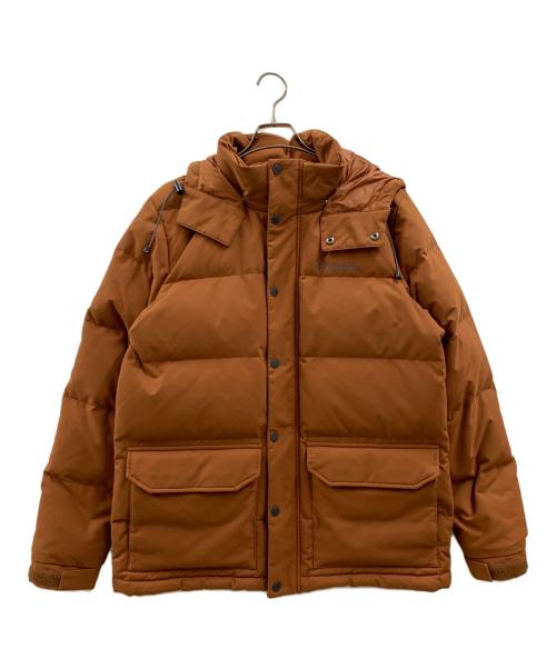 Columbia（コロンビア）Columbia (コロンビア) Columbia ロックフォールダウンジャケット ブラウン サイズ:Lの古着・服飾アイテム