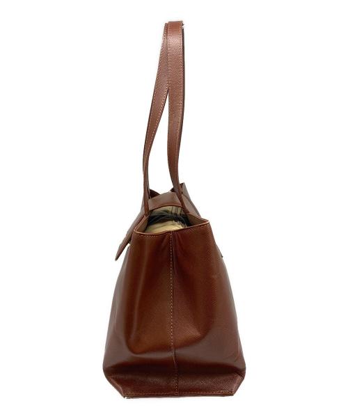 BURBERRY LONDON（バーバリーロンドン）BURBERRY LONDON (バーバリーロンドン) BURBERRY LONDON　ハンドバッグ ブラウンの古着・服飾アイテム