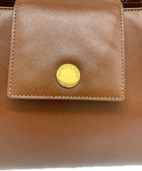 BURBERRY LONDON（バーバリーロンドン）BURBERRY LONDON (バーバリーロンドン) BURBERRY LONDON　ハンドバッグ ブラウンの古着・服飾アイテム
