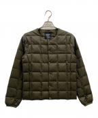 GRAMICCI×TAIONグラミチ×タイオン）の古着「クルーネック ダウンジャケット」｜カーキ