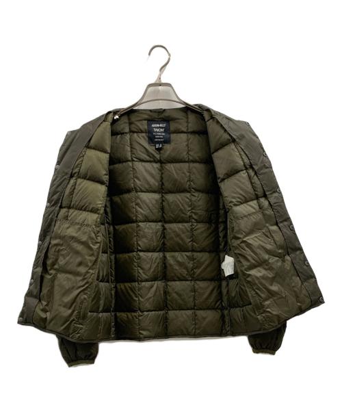 GRAMICCI（グラミチ）GRAMICCI (グラミチ) TAION (タイオン) クルーネック ダウンジャケット カーキ サイズ:XSの古着・服飾アイテム