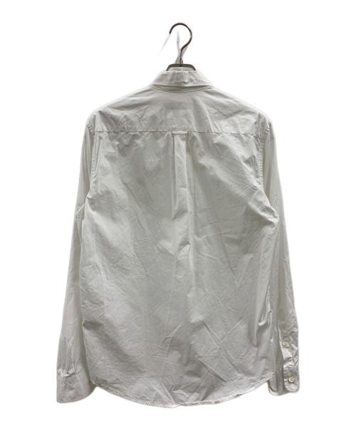 maison kitsune（メゾンキツネ）maison kitsune (メゾンキツネ) MAISON KITSUNE　長袖シャツ ホワイト サイズ:40の古着・服飾アイテム