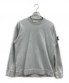STONE ISLANDストーンアイランド）の古着「STONE ISLAND　長袖カットソー」｜グレー