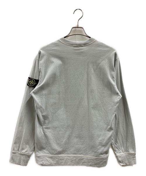 STONE ISLAND（ストーンアイランド）STONE ISLAND (ストーンアイランド) STONE ISLAND　長袖カットソー グレー サイズ:Sの古着・服飾アイテム