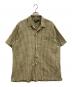 POLO RALPH LAUREN（ポロ・ラルフローレン）の古着「POLO RALPH LAUREN　半袖シャツ」｜ブラウン