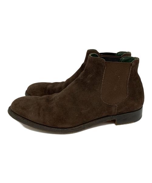 JOSEPH CHEANEY（ジョセフチーニー）JOSEPH CHEANEY (ジョセフチーニー) Joseph Cheaney　サイドゴアブーツ ブラウン サイズ:7 1/2の古着・服飾アイテム
