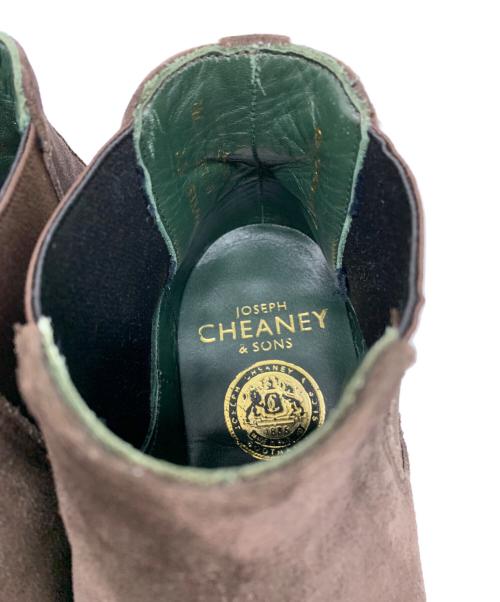 JOSEPH CHEANEY（ジョセフチーニー）JOSEPH CHEANEY (ジョセフチーニー) Joseph Cheaney　サイドゴアブーツ ブラウン サイズ:7 1/2の古着・服飾アイテム
