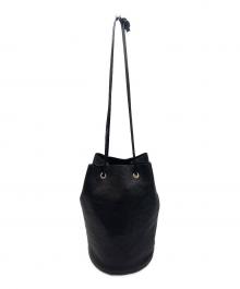 ANNAK（アナック）の古着「annak　巾着ショルダー」｜ブラック