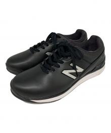 NEW BALANCE（ニューバランス）の古着「NEW BALANCE　ゴルフシューズ」｜ブラック×ホワイト