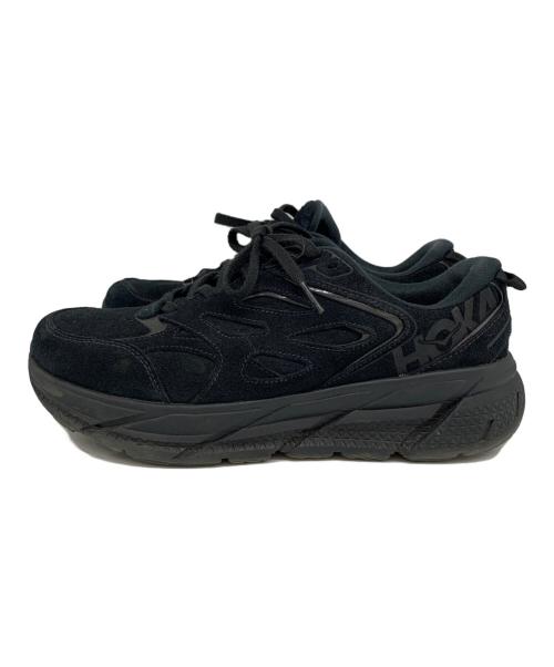 HOKAONEONE（ホカオネオネ）HOKAONEONE (ホカオネオネ) U CLIFTON L SUEDE ブラック サイズ:27.5cmの古着・服飾アイテム