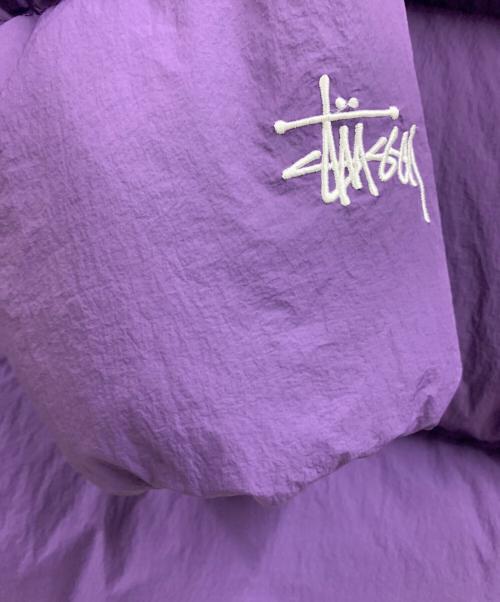 stussy（ステューシー）stussy (ステューシー) stussy　ダウンジャケット パープル サイズ:Sの古着・服飾アイテム