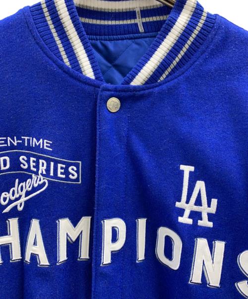 Cooperstown（クーパーズタウン）Cooperstown (クーパーズタウン) COOPERSTOWN　スタジャン ブルー サイズ:XLの古着・服飾アイテム