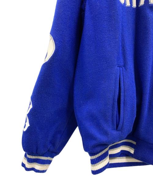 Cooperstown（クーパーズタウン）Cooperstown (クーパーズタウン) COOPERSTOWN　スタジャン ブルー サイズ:XLの古着・服飾アイテム