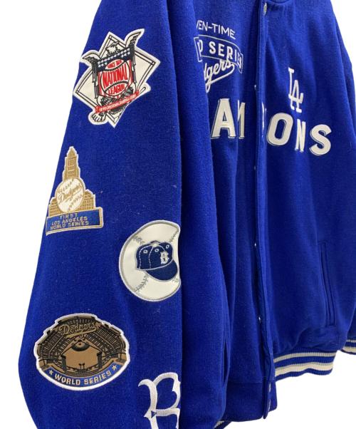 Cooperstown（クーパーズタウン）Cooperstown (クーパーズタウン) COOPERSTOWN　スタジャン ブルー サイズ:XLの古着・服飾アイテム