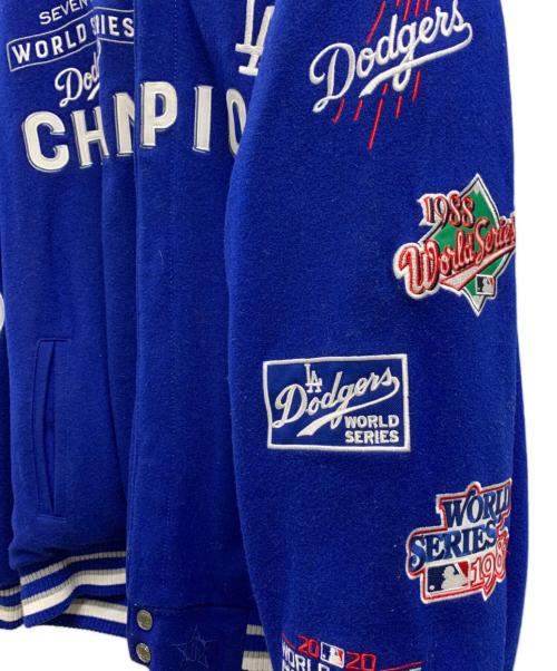 Cooperstown（クーパーズタウン）Cooperstown (クーパーズタウン) COOPERSTOWN　スタジャン ブルー サイズ:XLの古着・服飾アイテム