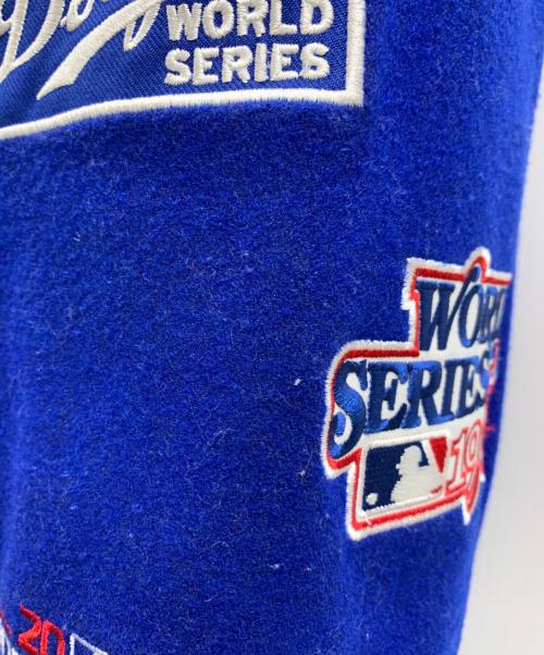 Cooperstown（クーパーズタウン）Cooperstown (クーパーズタウン) COOPERSTOWN　スタジャン ブルー サイズ:XLの古着・服飾アイテム