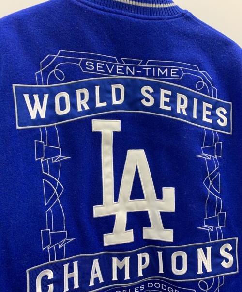 Cooperstown（クーパーズタウン）Cooperstown (クーパーズタウン) COOPERSTOWN　スタジャン ブルー サイズ:XLの古着・服飾アイテム