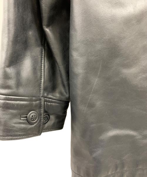 GAP（ギャップ）GAP (ギャップ) GAP レザーコート ブラック サイズ:Lの古着・服飾アイテム