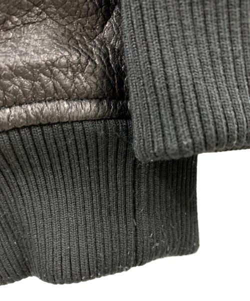 TEDMAN（テッドマン）TEDMAN (テッドマン) TEDMAN　ワッペンレザージャケット ブラック サイズ:4XLの古着・服飾アイテム