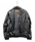 TEDMAN (テッドマン) TEDMAN　ワッペンレザージャケット ブラック サイズ:4XL：14000円