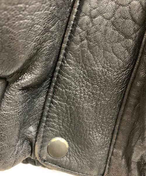 MIGHTY-MAC（マイティーマック）MIGHTY-MAC (マイティーマック) MIGHTY-MAC　ラムレザージャケット ブラック サイズ:Lの古着・服飾アイテム