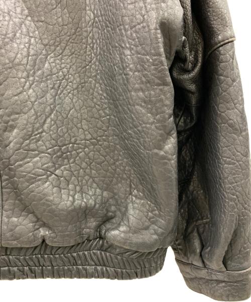 MIGHTY-MAC（マイティーマック）MIGHTY-MAC (マイティーマック) MIGHTY-MAC　ラムレザージャケット ブラック サイズ:Lの古着・服飾アイテム