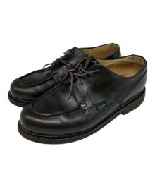 PARABOOT（パラブーツ）の古着「PARABOOT レースアップシューズ」｜ブラック