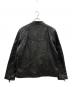 CNPOPANSS (CNPOPANSS) CNPOPANSS レザージャケット ブラック サイズ:4XL：7000円