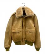 Schottショット）の古着「Schott　フライトレザージャケット」｜ブラウン