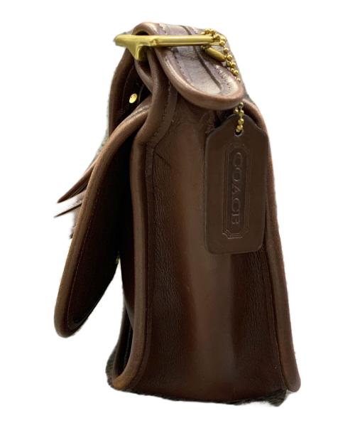 COACH（コーチ）COACH (コーチ) ショルダーバッグ ブラウンの古着・服飾アイテム