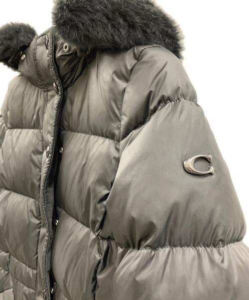 COACH（コーチ）COACH (コーチ) COACH　ダウンコート ブラック サイズ:XSの古着・服飾アイテム