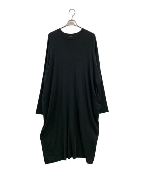 Curensology（カレンソロジー）Curensology (カレンソロジー) Curensology　長袖ワンピース ブラック サイズ:FREEの古着・服飾アイテム