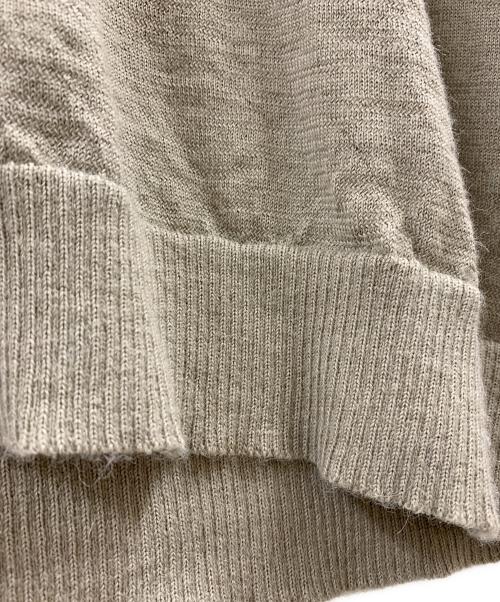 Text（テクスト）Text (テクスト) Text 薄手ニット ベージュの古着・服飾アイテム