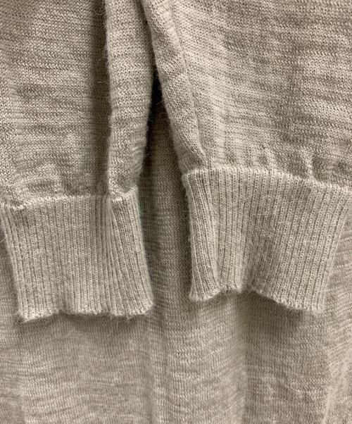 Text（テクスト）Text (テクスト) Text 薄手ニット ベージュの古着・服飾アイテム