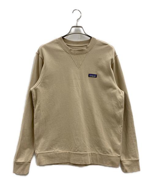 Patagonia（パタゴニア）Patagonia (パタゴニア) Patagonia　スウェット ベージュ サイズ:Mの古着・服飾アイテム