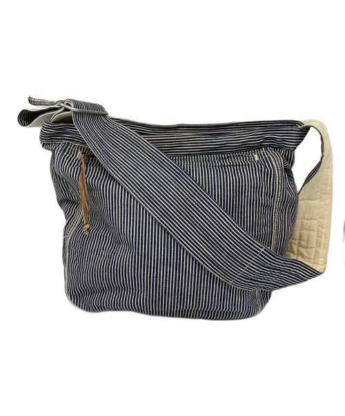 PORTER（ポーター）PORTER (ポーター) PORTER　ショルダーバッグ ネイビー×ホワイトの古着・服飾アイテム