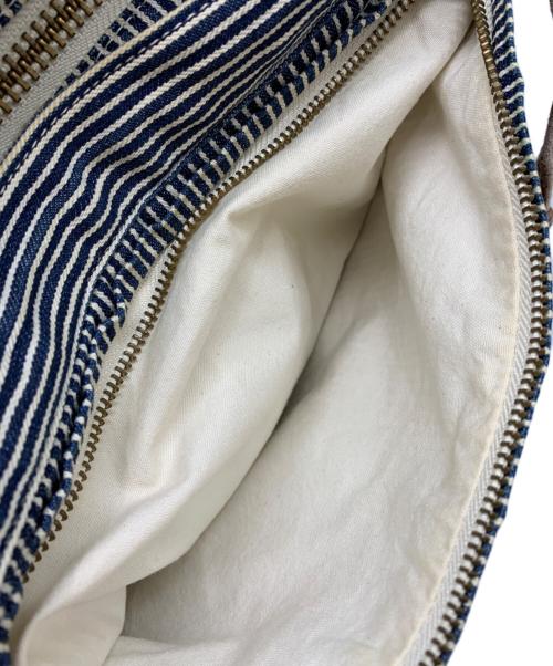 PORTER（ポーター）PORTER (ポーター) PORTER　ショルダーバッグ ネイビー×ホワイトの古着・服飾アイテム