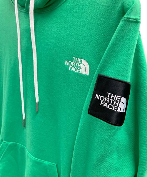 THE NORTH FACE（ザ ノース フェイス）THE NORTH FACE (ザ ノース フェイス) THE NORTH FACE スクエアロゴフディー グリーン サイズ:Sの古着・服飾アイテム