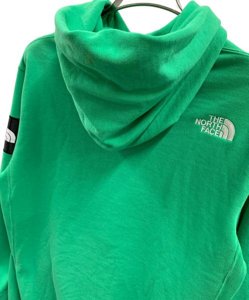 THE NORTH FACE（ザ ノース フェイス）THE NORTH FACE (ザ ノース フェイス) THE NORTH FACE スクエアロゴフディー グリーン サイズ:Sの古着・服飾アイテム