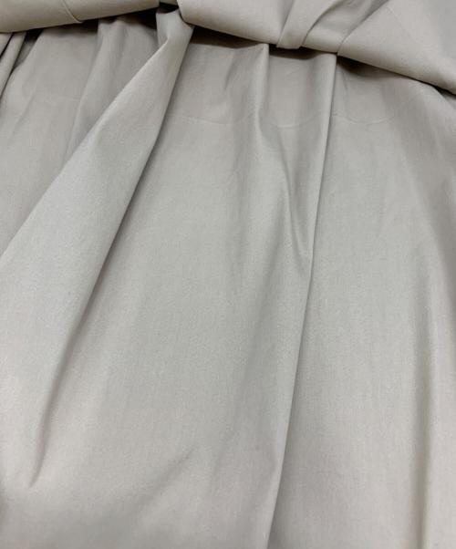 PRADA（プラダ）PRADA (プラダ) PRADA　4タックフレアロングスカート ベージュ サイズ:Sの古着・服飾アイテム